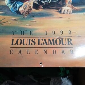 L'Amour 1990 Calendar - Brown